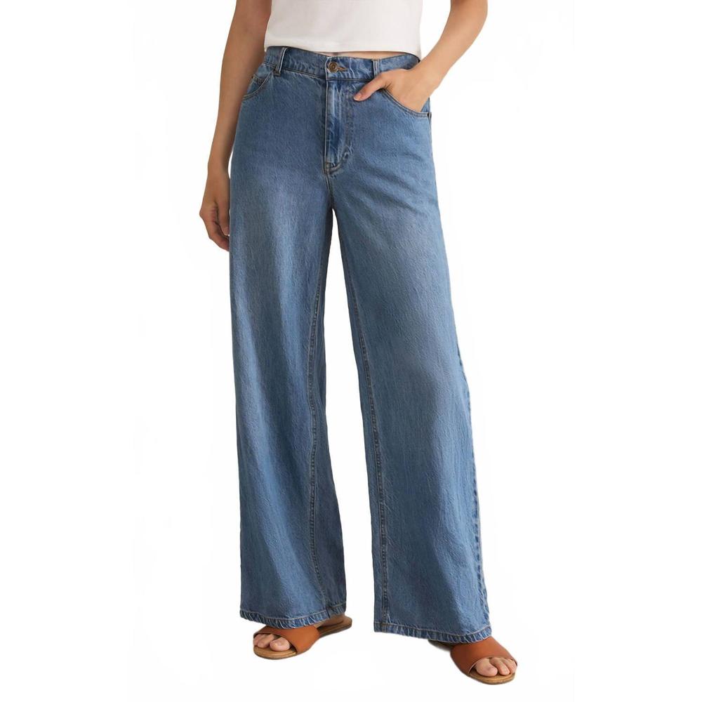 Brand New Z Supply Light Blue Wide Leg Jeans